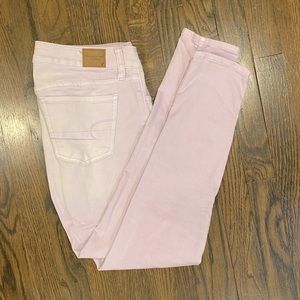 Sz 4 light purple American Eagle jeggings
